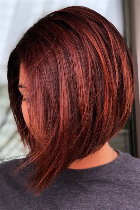 fall short hair color